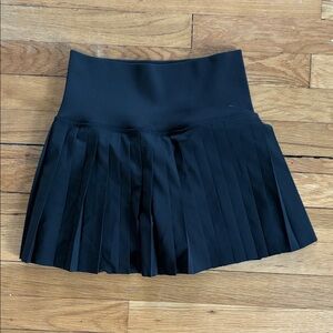 NWT Puma x Guizio Tennis Skort Small Pleated Black Mini Drop Waist Athletic